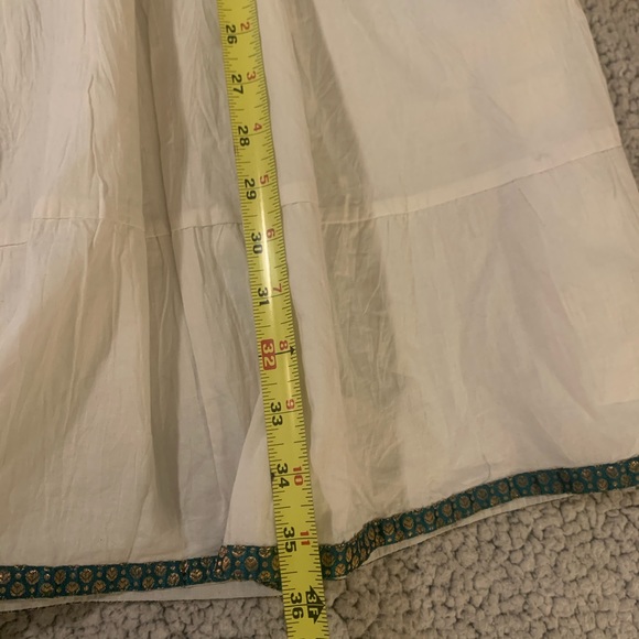 Rang Manch White/cream tunic w/colorful details - Picture 9 of 10